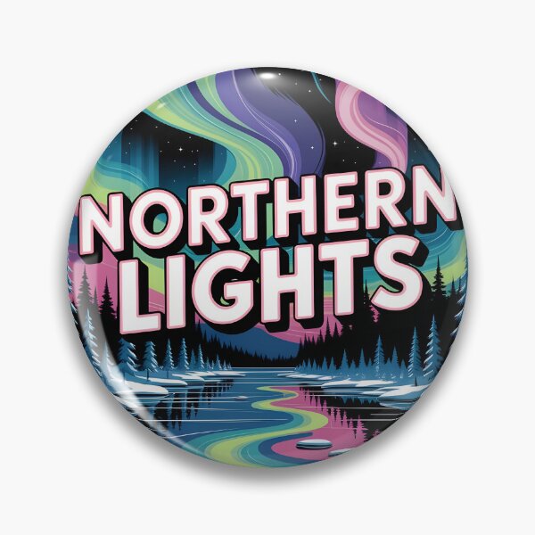 Item preview, Northern Lights: Classic Travel Poster Style designed and sold by LSVart.