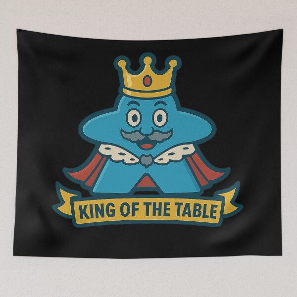 Item preview, King of the Table - Nerd design with a royal statement designed and sold by Wuerfelfuchs.