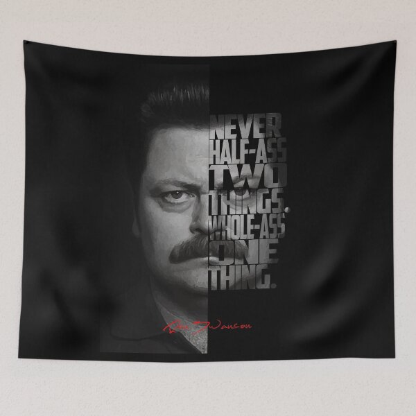 Item preview, Ron Swanson Quote Poster – Parks and Rec designed and sold by Enea Kelo.