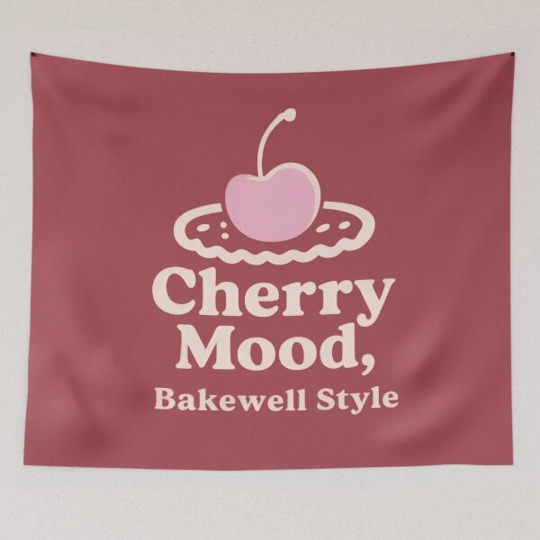 Item preview, Cherry Mood Bakewell Style Bold Dessert T-Shirt designed and sold by Uglyandcute.