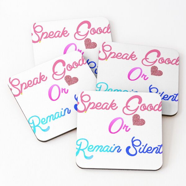 Item preview, Speak Good Or Remain Silent  designed and sold by harispatel62.