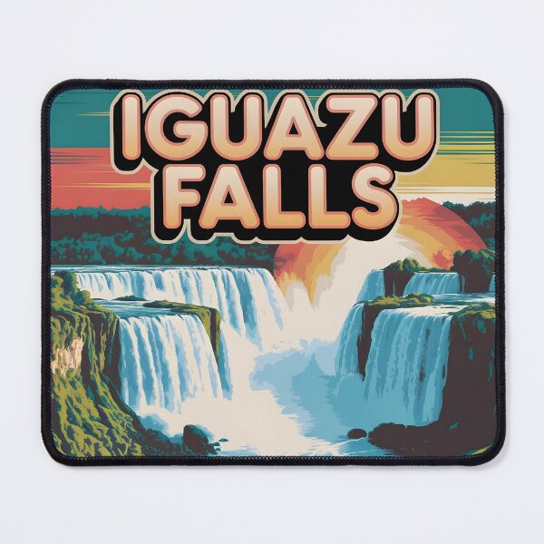 Item preview, Iguazu Falls: Classic Vintage Travel Poster designed and sold by LSVart.