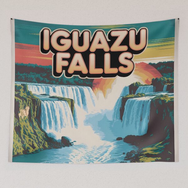Item preview, Iguazu Falls: Classic Vintage Travel Poster designed and sold by LSVart.