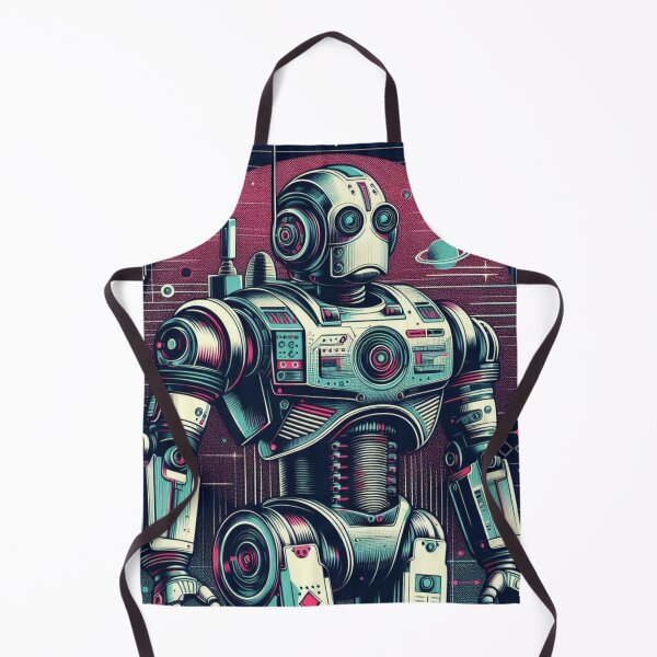Item preview, Colorful retro robot desighn designed and sold by Dogandesighn.