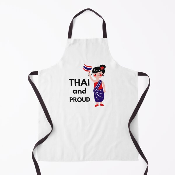 Item preview, Thai and Proud T-Shirt Cute Thai Girl with Flag Gift designed and sold by Just You Tee | Say It Loud, Wear It Proud.