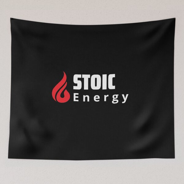 Item preview, Minimalist Red and White Stoic Energy - Stoic Clothing | Stoic Apparel | Stoic Art designed and sold by LexaArtworks.