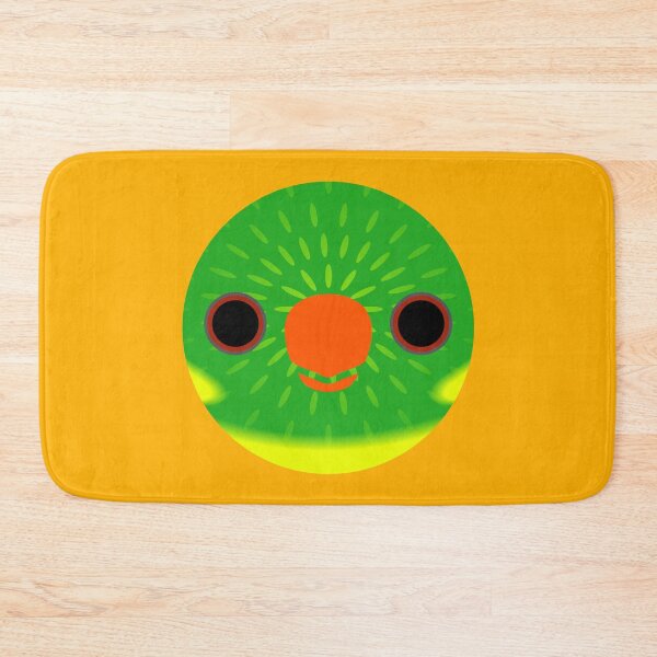 Item preview, The face of a Leaf lorikeet designed and sold by INKOYADO.