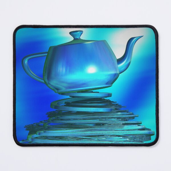 Item preview, Blue Teapot Fantasy designed and sold by Yolanda Caporn Art.