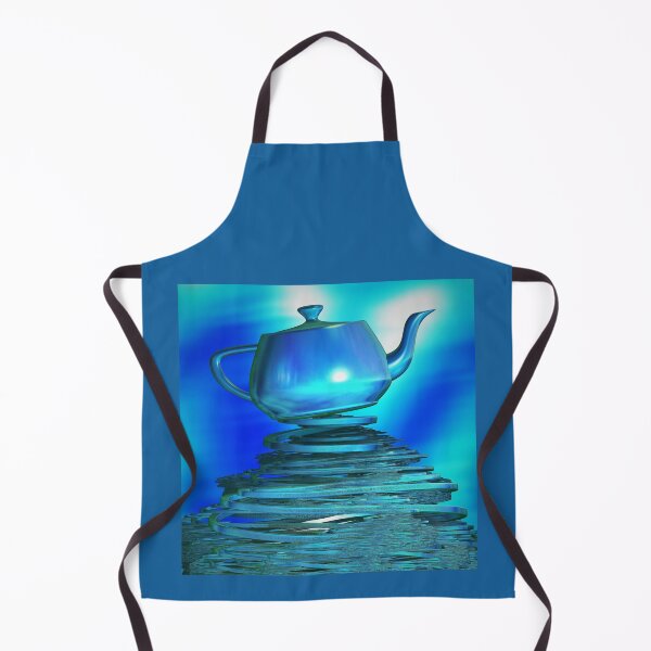 Item preview, Blue Teapot Fantasy designed and sold by Yolanda Caporn Art.