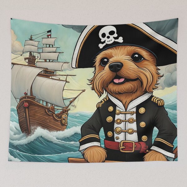 Item preview, Puppy as a pirate designed and sold by Colin Bentham.
