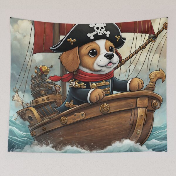 Item preview, Puppy as a pirate designed and sold by Colin Bentham.