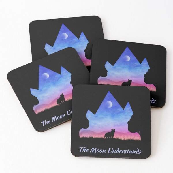 Item preview, The Moon Understands designed and sold by Creation Overload.