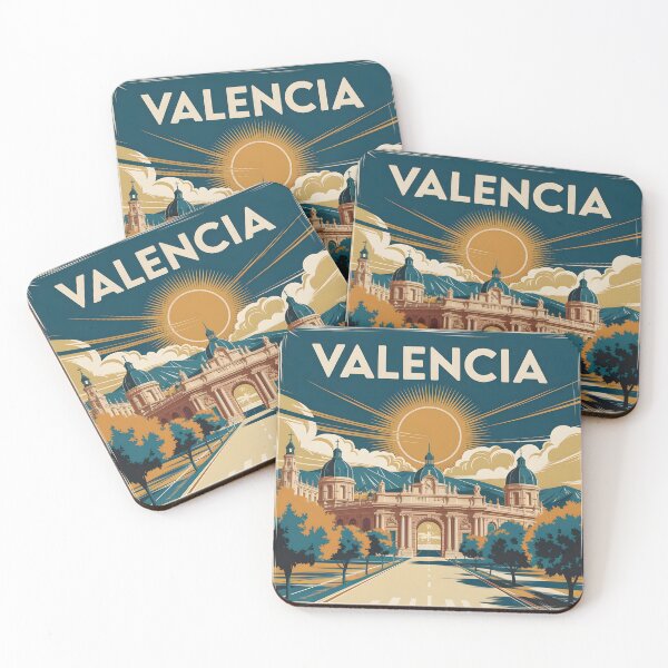 Item preview, Valencia: Classic Travel Poster Elegance designed and sold by LSVart.