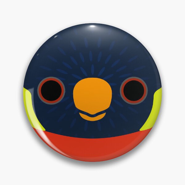 Item preview, The face of a Mitchell's Lorikeet designed and sold by INKOYADO.