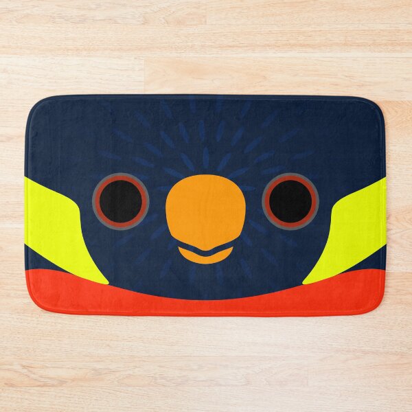 Item preview, The face of a Mitchell's Lorikeet designed and sold by INKOYADO.