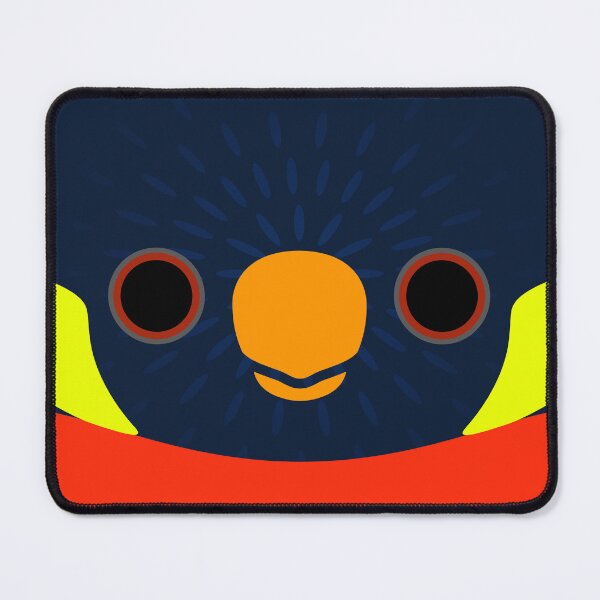 Item preview, The face of a Mitchell's Lorikeet designed and sold by INKOYADO.