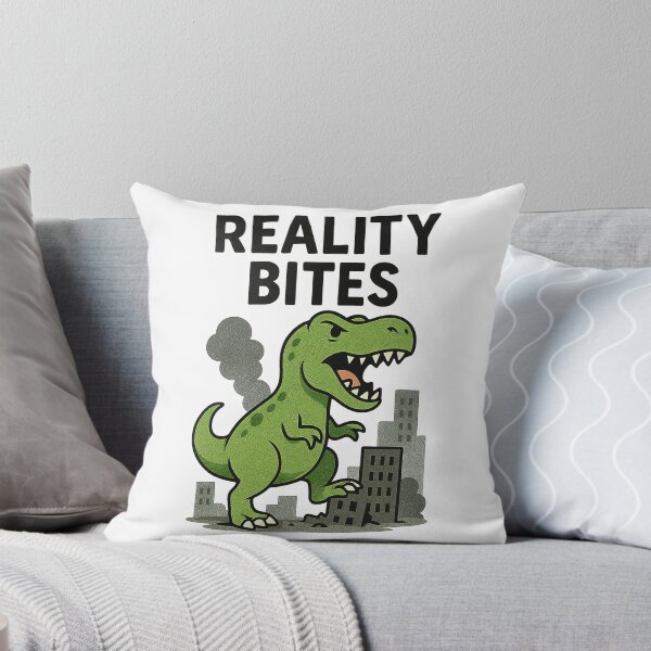 Item preview, Reality Bites designed and sold by Diesel Drinking Dinosaurs.