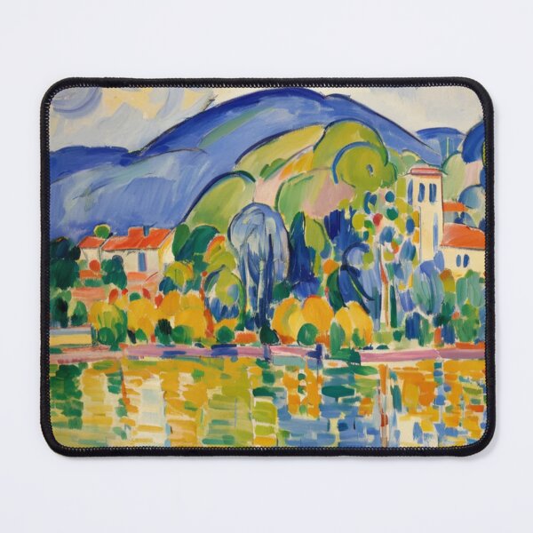 Item preview, reflections at stoke Gabriel2(watercolour + AI) designed and sold by artsmeow.