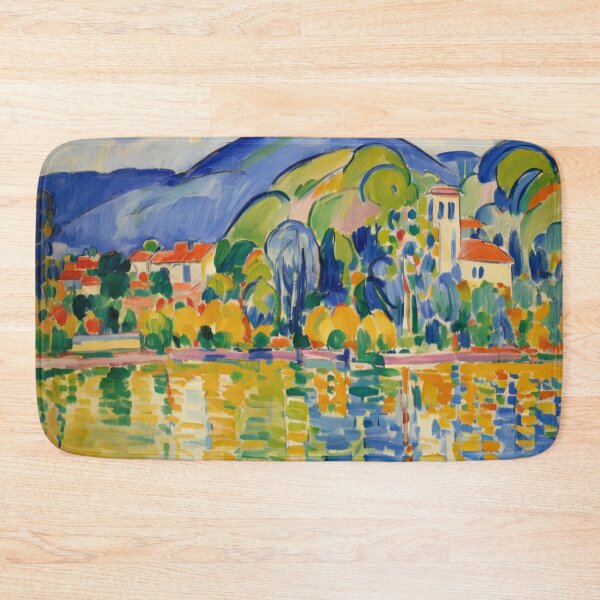 Item preview, reflections at stoke Gabriel2（watercolour + AI） designed and sold by artsmeow.