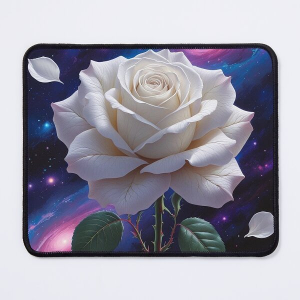 Item preview, Cosmic White Rose designed and sold by TEdge84.