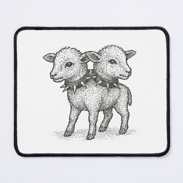 Item preview, Punk Two Headed Lamb designed and sold by Fatalcybershop.