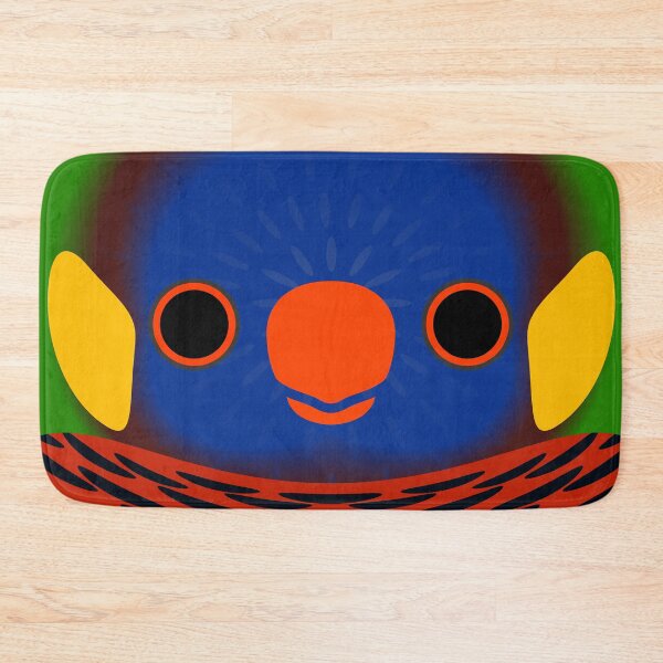 Item preview, The face of a Massena's Lorikeet designed and sold by INKOYADO.