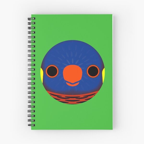 Item preview, The face of a Massena's Lorikeet designed and sold by INKOYADO.