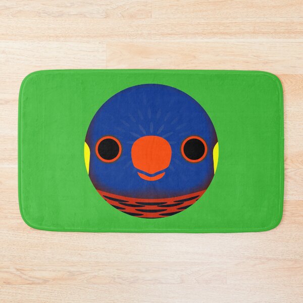 Item preview, The face of a Massena's Lorikeet designed and sold by INKOYADO.