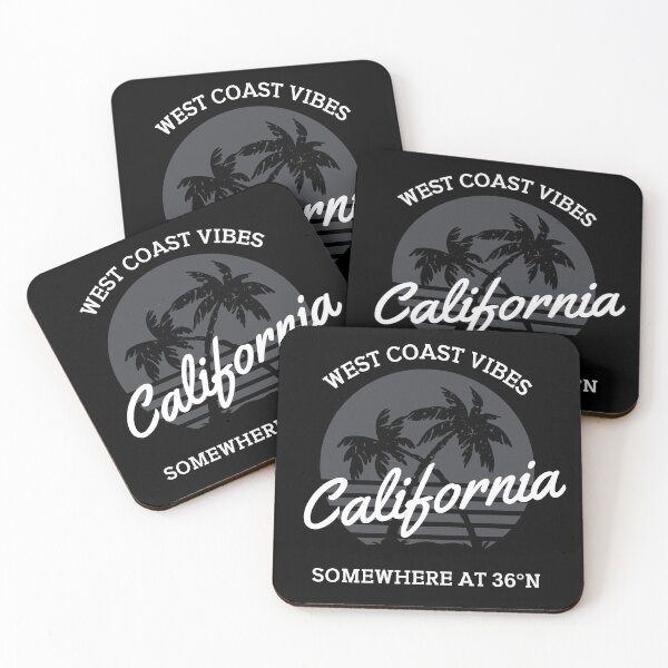 Item preview, California West Coast Vibes – Somewhere at 36°N designed and sold by TeeJungleStudio.