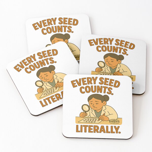 Item preview, Seed Counter – Every Seed Counts. Literally designed and sold by Collins Design.