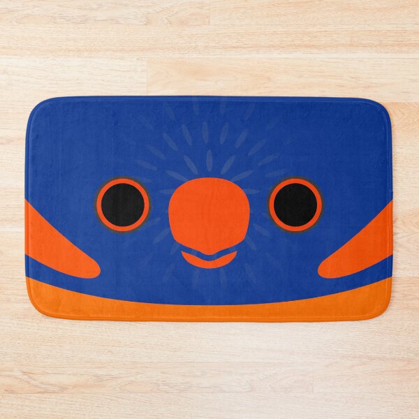 Item preview, The face of a Red-collared lorikeet designed and sold by INKOYADO.