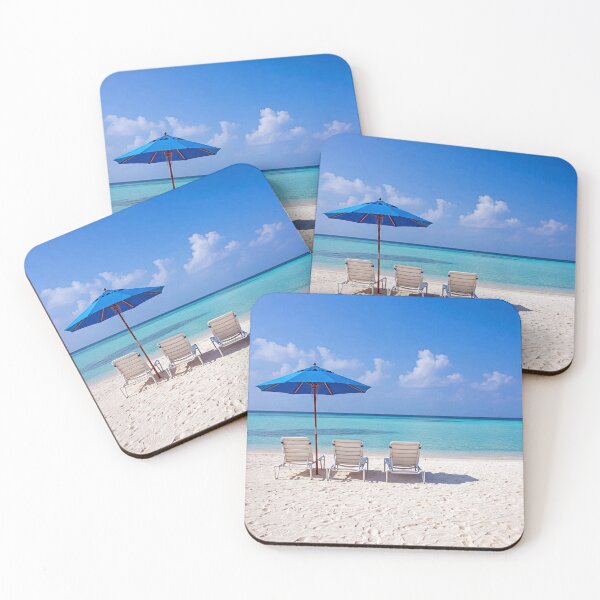 Item preview, Paradise Beach with Loungers designed and sold by Clavivs.