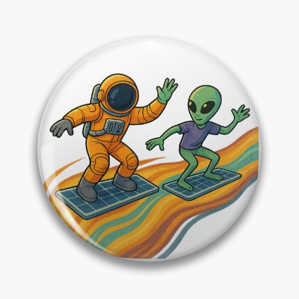 Item preview, Neptune Riders: Cosmic Jetski Madness designed and sold by HEERMANArt.