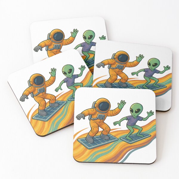Item preview, Neptune Riders: Cosmic Jetski Madness designed and sold by HEERMANArt.