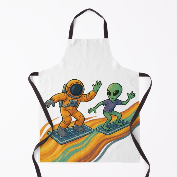 Item preview, Neptune Riders: Cosmic Jetski Madness designed and sold by HEERMANArt.