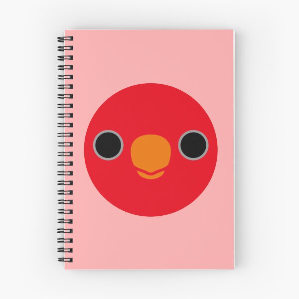 Item preview, The face of a Chattering Lory designed and sold by INKOYADO.