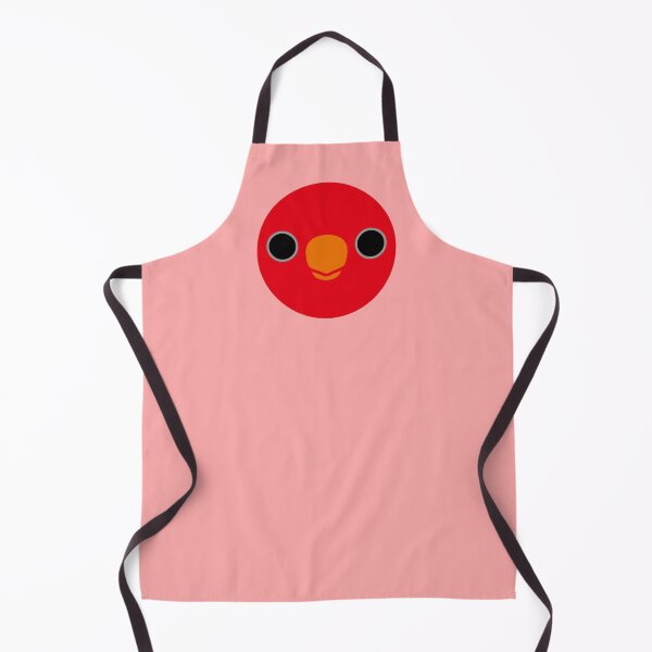 Item preview, The face of a Chattering Lory designed and sold by INKOYADO.