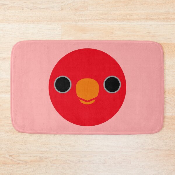 Item preview, The face of a Chattering Lory designed and sold by INKOYADO.