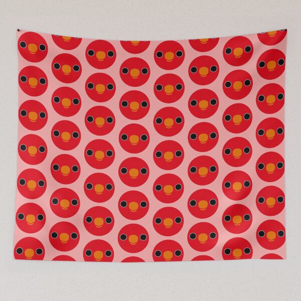 Item preview, The face of a Chattering Lory designed and sold by INKOYADO.