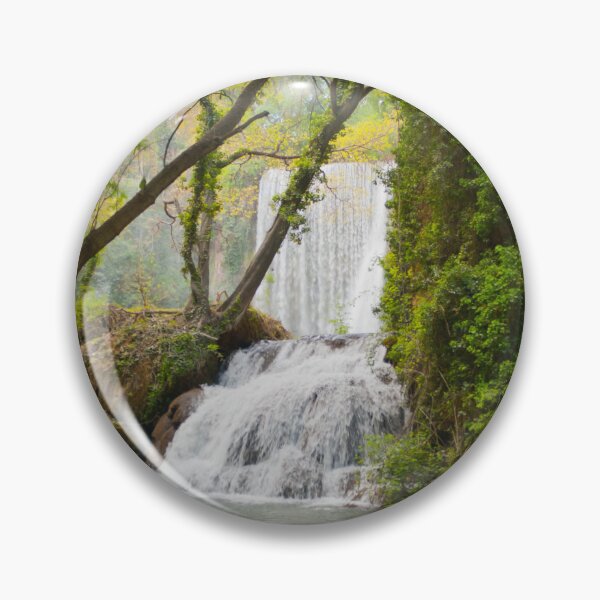 Item preview, Serene Waterfall at Monasterio de Piedra designed and sold by Clavivs.
