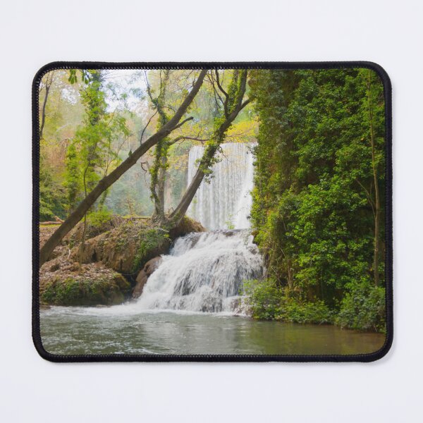 Item preview, Serene Waterfall at Monasterio de Piedra designed and sold by Clavivs.