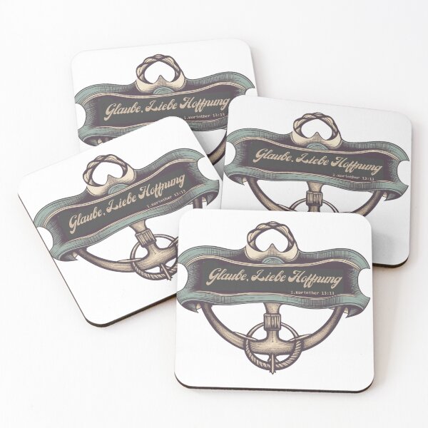 Item preview, Faith, love, hope – 1 Corinthians 13:13 designed and sold by Claudia-Design.