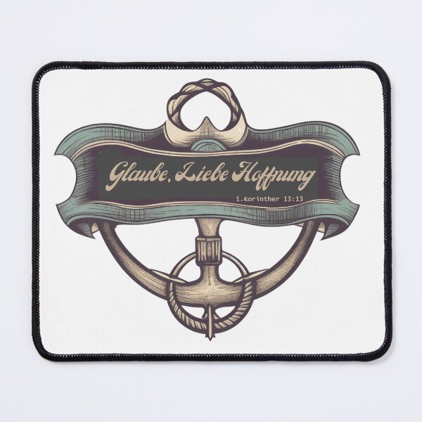 Item preview, Faith, love, hope – 1 Corinthians 13:13 designed and sold by Claudia-Design.