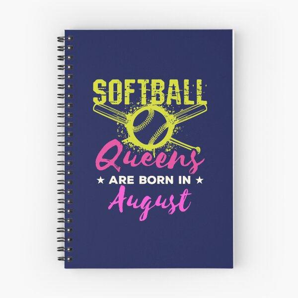 Item preview, Softball Birthday Women Girls Born in August designed and sold by jaygo.