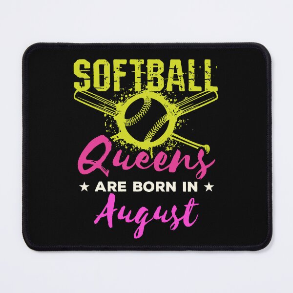 Item preview, Softball Birthday Women Girls Born in August designed and sold by jaygo.