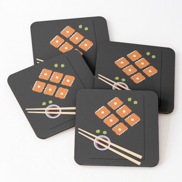 Item preview, Delicious Philadelphia Sushi Rolls Illustration designed and sold by rymarenko.