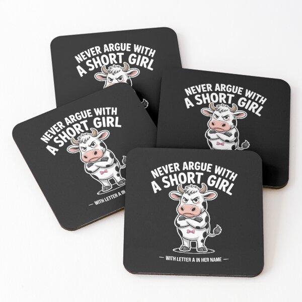 Item preview, Never Argue with A Short Girl - The perfect gift for a confident, short girl with attitude and a great sense of humor. designed and sold by ZyziowskyArt.