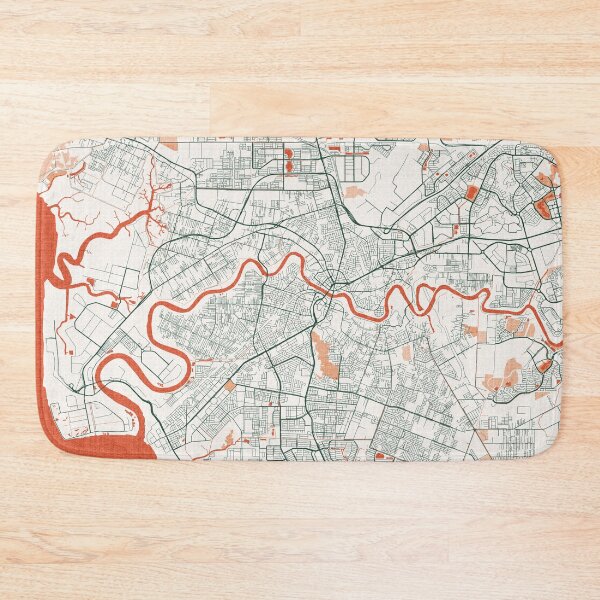 Item preview, Klang City Map of Selangor, Malaysia - Bohemian designed and sold by deMAP.