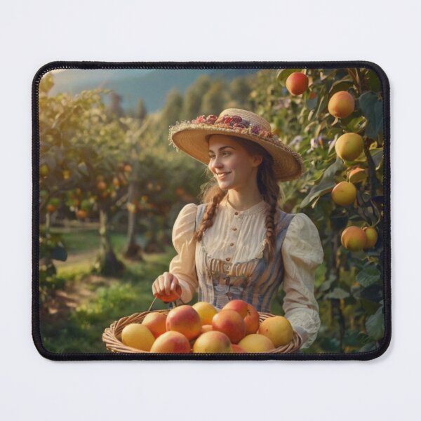 Item preview, Mountain Meadow Muse: The Apple Gatherer designed and sold by BlareBlare.