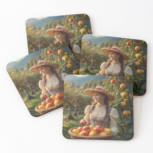 Artikelvorschau, Mountain Meadow Muse: The Apple Gatherer entworfen und verkauft von BlareBlare.